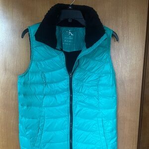 Calvin Klein Teal green vest